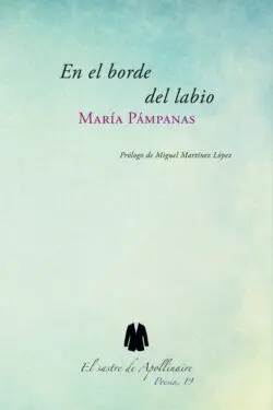 En el borde del labio
